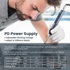 Kép 3/12 - KAIWEETS KETS02 digitális forrasztópáka készlet – pontos hőfokszabályzás, OLED kijelző, alvó mód/gyerekzár