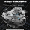 Kép 2/7 - Houtonsen S3 motoros sisak headset, 1000 m intercom, 30 óra üzemidő, RGB fény, Bluetooth 5.1, Type-C, IP67 vízálló - 1 db