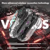 Kép 2/11 - Houtonsen V8 Plus motoros sisak headset, 1000m 2-fős intercom, 30h üzemidő, zajszűrés, MP3/GPS/FM, AI asszisztens, IPX67, BT 5.2, 2 db/csomag