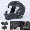 Kép 11/11 - Houtonsen V8 Plus motoros sisak headset, 1000m 2 fős intercom, 30h üzemidő, zajszűrés, MP3/GPS/FM, AI asszisztens, IPX67, Bluetooth 5.2