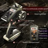 Kép 5/5 - CrazyFastRC SCY 16106 RC autó 1/16 2.4G 4WD terepjáró - Sötétszürke