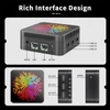Kép 7/11 - RUPA HSI-95MINI Mini PC, Intel N95 (4 mag, max. 3,4GHz), 8GB RAM, 256GB SSD, 3×HDMI 4K, WiFi 5, Bluetooth 5.0, 3×USB 3.0, 2×RJ45, 3,5mm jack