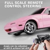 Kép 3/6 - LD 1804 1/18 RC drift autó 2,4 GHz RWD távirányítós játék - Pink