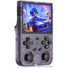 Kép 1/7 - ANBERNIC RG353V játékkonzol, 64GB TF kártya, 32GB Android, 16GB Linux, 2GB RAM, HDMI kimenet, Moonlight streaming - átlátszó lila