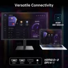 Kép 6/15 - KTC H32T13 32" gaming monitor, 2560×1440 IPS, 100Hz, FreeSync/G-Sync, alacsony kékfény, HDMI, DP, VESA