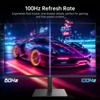 Kép 13/15 - KTC H32T13 32" gaming monitor, 2560×1440 IPS, 100Hz, FreeSync/G-Sync, alacsony kékfény, HDMI, DP, VESA