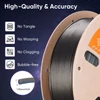 Kép 5/6 - Eryone égetett titán háromszínű PLA filament 1 kg - lila-kék, arany, zöld