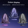 Kép 2/6 - Eryone égetett titán háromszínű PLA filament 1 kg - fekete, rózsaszín-piros, lila-kék