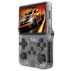 Kép 1/7 - R36S retro játékkonzol, 10 000 játékkal, ArkOS 2.0, 20 emulátor, 3,5" IPS kijelző - Szürke, 64GB kártya