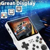 Kép 3/7 - R36S retro játékkonzol, 10 000 játékkal, ArkOS 2.0, 20 emulátor, 3,5" IPS kijelző - Fehér, 64GB kártya