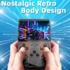 Kép 4/7 - R36S retro játékkonzol, 10 000 játékkal, ArkOS 2.0, 20 emulátor, 3,5" IPS kijelző - Piros, 64GB kártya