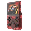Kép 1/7 - R36S retro játékkonzol, 10 000 játékkal, ArkOS 2.0, 20 emulátor, 3,5" IPS kijelző - Piros, 64GB kártya