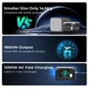 Kép 4/8 - OUKITEL P1500 Plus hordozható erőmű, 1800W 1536Wh kültéri generátor, 4000 ciklusos LiFePO4, APP vezérlés
