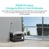 Kép 5/8 - OUKITEL P1500 Plus hordozható erőmű, 1800W 1536Wh kültéri generátor, 4000 ciklusos LiFePO4, APP vezérlés