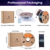 Kép 6/6 - ERYONE Égő titán dupla színű PLA filament 1kg – Fekete & kék