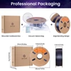 Kép 6/6 - ERYONE Égő titán dupla színű PLA filament 1kg – fekete & lila-kék