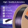 Kép 5/6 - ERYONE Égő titán dupla színű PLA filament 1kg – fekete & rózsa-piros