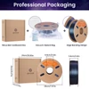 Kép 6/6 - ERYONE Égő titán dupla színű PLA filament 1kg – kék & rózsa-piros