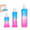 Kép 3/8 - NEWBOLER BOT003 Összecsukható, puha, BPA-mentes sportkulacs – 500 ml, kék-rózsaszín átmenet