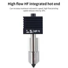 Kép 4/7 - FYSETC 0,4mm egy darabból álló edzett acél fúvóka hotend készlet Bambu Lab H2D A1/A1 Mini-hez