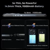 Kép 2/16 - OUKITEL WP35 Pro strapabíró telefon, 12+512GB, 11000mAh, 6.6" FHD+, 64+32MP, NFC/OTG/GPS, Dual SIM, BT5.2 - Fekete