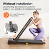 Kép 9/12 - SYSURO S1L MIX gyaloglópad, 2,5 LE motor, 0,6-10 km/h, HIIT mód, 9% dőlésszög, 5 rétegű futószalag, <45dB, összecsukható