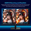 Kép 15/20 - TITAN ARMY P27GR játékmonitor, 27", 2560x1440, 16:9, gyors IPS, 180Hz, 1ms, 99% sRGB, HDR10, Adaptive-Sync, PBP/PIP, alacsony kékfény, dönthető, VESA