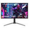 Kép 1/16 - TITAN ARMY G27T8T gamer monitor, 26,5" 2560×1440 QD-OLED, 360Hz, 0,03ms, 1000 nit, HDR400, Type-C, hangszóró, HDMI, DP
