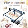 Kép 13/13 - SCULPFUN S30 Max 10W lézergravírozó és vágógép, automata levegőrásegítés, 410×400mm, bővíthető 935×905mm-re