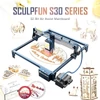 Kép 12/14 - SCULPFUN S30 Pro Max 20W lézergravírozó + forgatóhenger + lézerágy