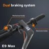 Kép 3/12 - HONEYWHALE E9 MAX 10" elektromos roller, ABE tanúsítvány, 500W motor, 36V 10Ah akku, 40km hatótáv, dupla felfüggesztés, app