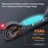 Kép 5/12 - HONEYWHALE E9 MAX 10" elektromos roller, ABE tanúsítvány, 500W motor, 36V 10Ah akku, 40km hatótáv, dupla felfüggesztés, app