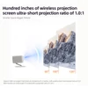 Kép 8/10 - Lenovo Xiaoxin 100P okos projektor, 850 ANSI, 1080P, HDR10, WiFi 6, 2×5W hangszóró, automatikus trapézkorrekció