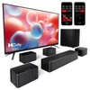 Kép 3/9 - Ultimea Poseidon D80 7.1 csatornás soundbar mélynyomóval, Dolby Atmos, 460W, APP vezérlés, 10 sávos EQ, Bluetooth 5.3