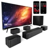 Kép 5/9 - Ultimea Poseidon D80 7.1 csatornás soundbar mélynyomóval, Dolby Atmos, 460W, APP vezérlés, 10 sávos EQ, Bluetooth 5.3