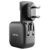 Kép 1/7 - MINIX P1 GaN gyorstöltő, 65W max teljesítmény, 1×USB-A, 2×USB-C port