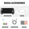 Kép 8/8 - ANBERNIC RG556 játékkonzol 8714 játékkal, 8GB RAM, 128GB tárhely, Android 13, 5,48" AMOLED, WiFi, BT, 8 óra - Fekete, TF kártya nélkül