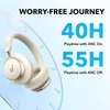 Kép 5/6 - Anker Soundcore Space One ANC fejhallgató, app vezérlés, 40/55 óra üzemidő, Bluetooth 5.3 - Fehér