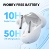 Kép 6/7 - Anker Soundcore Liberty 4 NC fülhallgató, TWS, Adaptív ANC 2.0, Bluetooth 5.3, IPX4, Gyors töltés - Fehér