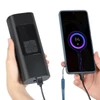 Kép 6/10 - Vezeték nélküli újratölthető légszivattyú 60W, 20L/perc légáram, 6000mAh akkumulátor, telefon töltő, power bank, okos kijelző, pontos felfújás