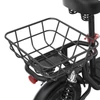 Kép 6/6 - iScooter i12 elektromos roller üléssel, hátsó kosárral, 500W motor, 36V 7,5Ah, 12" gumi, 35km hatótáv