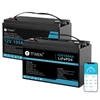 Kép 1/9 - TTWEN 12V 100Ah LiFePO4 akkumulátor Bluetooth 5.0 + 12V 100Ah LiFePO4 akkumulátor Bluetooth nélkül