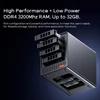 Kép 12/14 - AOOSTAR WTR Pro NAS Mini PC barebone (RAM, SSD nélkül), Intel N150, 4 mag, 3x 4K kijelző, 2×USB3.0, 2×USB2.0, 2×2.5G LAN, microSD, audio