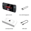 Kép 8/8 - M27 kézi játékkonzol, 7" IPS kijelző, RGB fény, 30+ emulátor, eredeti 3D joystick - 64GB TF kártya