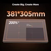 Kép 11/14 - Creality Falcon A1 10W FDA 1. osztályú lézer, 600mm/s gravírozás, kamera, anyagfelismerés, szemvédelem, 305×381mm