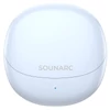 Kép 3/6 - SOUNARC Q3 vezeték nélküli fülhallgató – Bluetooth 5.3, IPX5, 20 óra üzemidő, érintésvezérlés – Kék