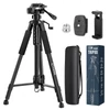 Kép 1/8 - CIGMAN CTP01 1,5m lézerszintező állvány telefon tartóval, 1/4" csavarral és 5/8" adapterrel