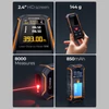 Kép 9/10 - CIGMAN CD-60R Digitális lézeres távolságmérő – 120m, piros lézersugár, ±1/16” pontosság, memóriás LCD kijelző