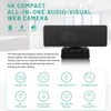 Kép 10/12 - GUCEE HD83-4KAF 4K UHD webkamera, autofókusz, 10x digitális zoom, 88° széles látószög, USB, plug and play