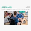 Kép 11/12 - GUCEE HD83-4KAF 4K UHD webkamera, autofókusz, 10x digitális zoom, 88° széles látószög, USB, plug and play